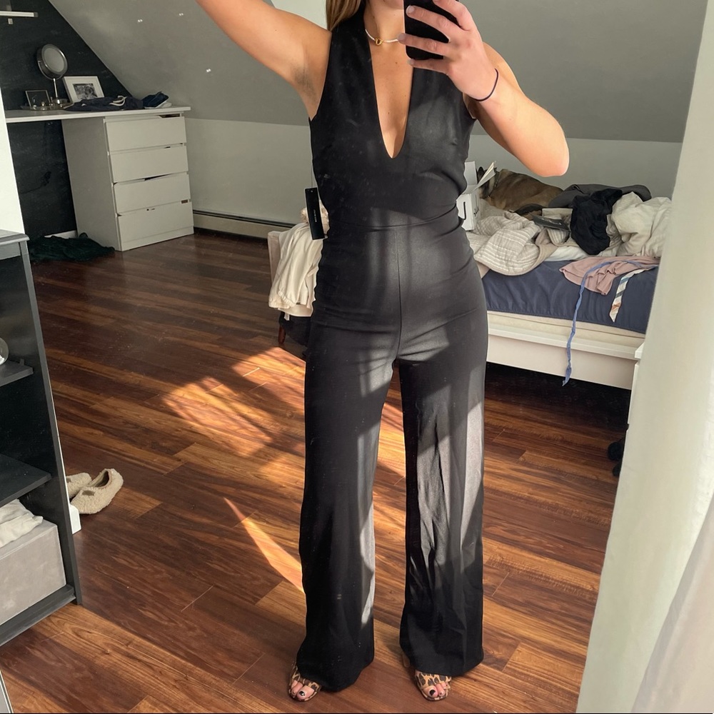 Lulus black jumpsuit